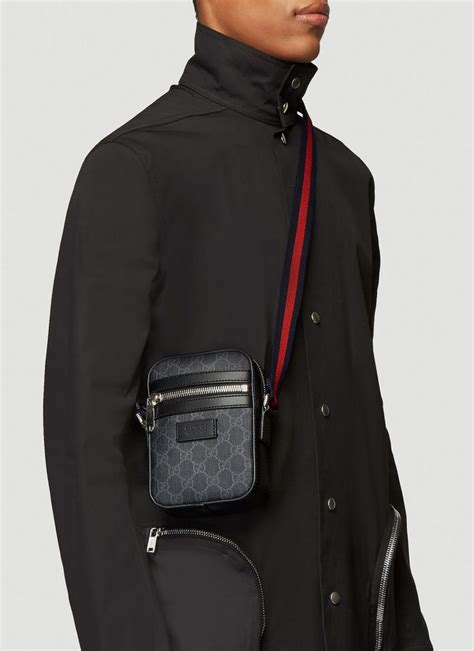 gucci crossbody mens|gucci shoulder bag for men.